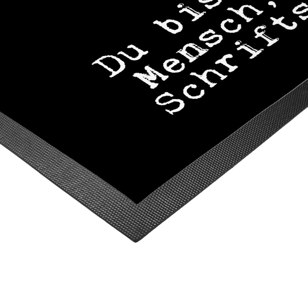 Fußmatte Schriftstellerin mit Herz