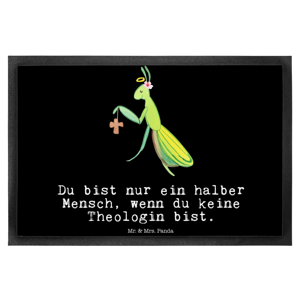 Fußmatte Theologin mit Herz  Türvorleger, Schmutzmatte, Fußabtreter, Matte, Schmutzfänger, Fußabstreifer, Schmutzfangmatte, Türmatte, Motivfußmatte,  Haustürmatte, Vorleger  Beruf, Ausbildung, Jubiläum, Abschied, Rente, Kollege, Kollegin, Geschenk, Schenken, Arbeitskollege, Mitarbeiter, Firma, Danke, Dankeschön