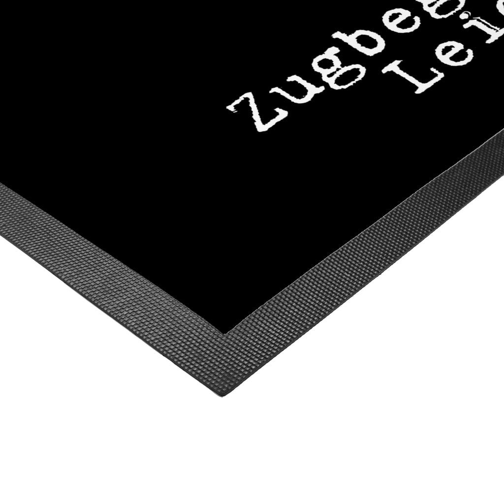 Fußmatte Zugbegleiterin aus Leidenschaft  Türvorleger, Schmutzmatte, Fußabtreter, Matte, Schmutzfänger, Fußabstreifer, Schmutzfangmatte, Türmatte, Motivfußmatte,  Haustürmatte, Vorleger  Beruf, Ausbildung, Jubiläum, Abschied, Rente, Kollege, Kollegin, Geschenk, Schenken, Arbeitskollege, Mitarbeiter, Firma, Danke, Dankeschön