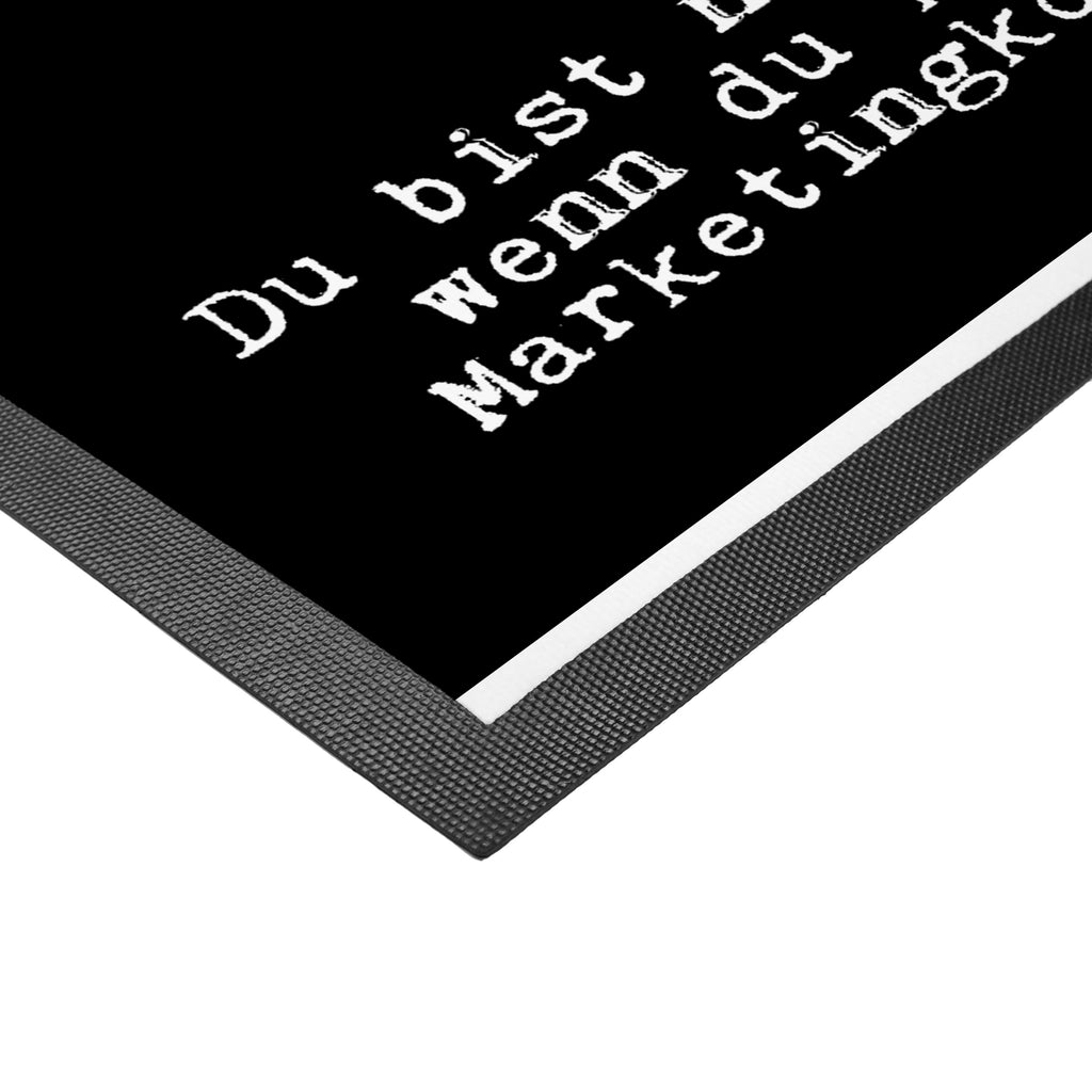 Fußmatte Kauffrau für Marketingkommunikation mit Herz