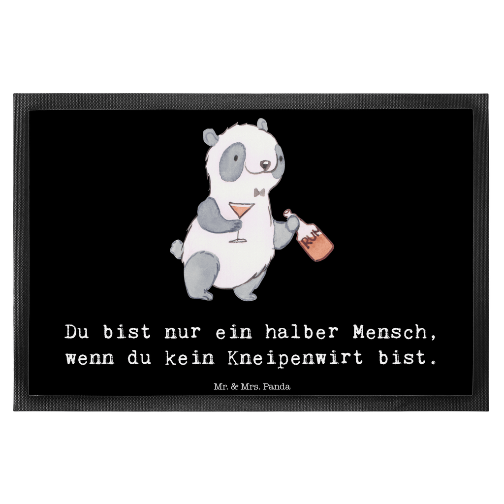 Fußmatte Kneipenwirt mit Herz Kneipenwirt, Gastwirt, Gaststätte, Kneipe, Eröffnung, Barkeeper, Bartender, Rum, Bar Türvorleger, Schmutzmatte, Fußabtreter, Matte, Schmutzfänger, Fußabstreifer, Schmutzfangmatte, Türmatte, Motivfußmatte,  Haustürmatte, Vorleger  Beruf, Ausbildung, Jubiläum, Abschied, Rente, Kollege, Kollegin, Geschenk, Schenken, Arbeitskollege, Mitarbeiter, Firma, Danke, Dankeschön