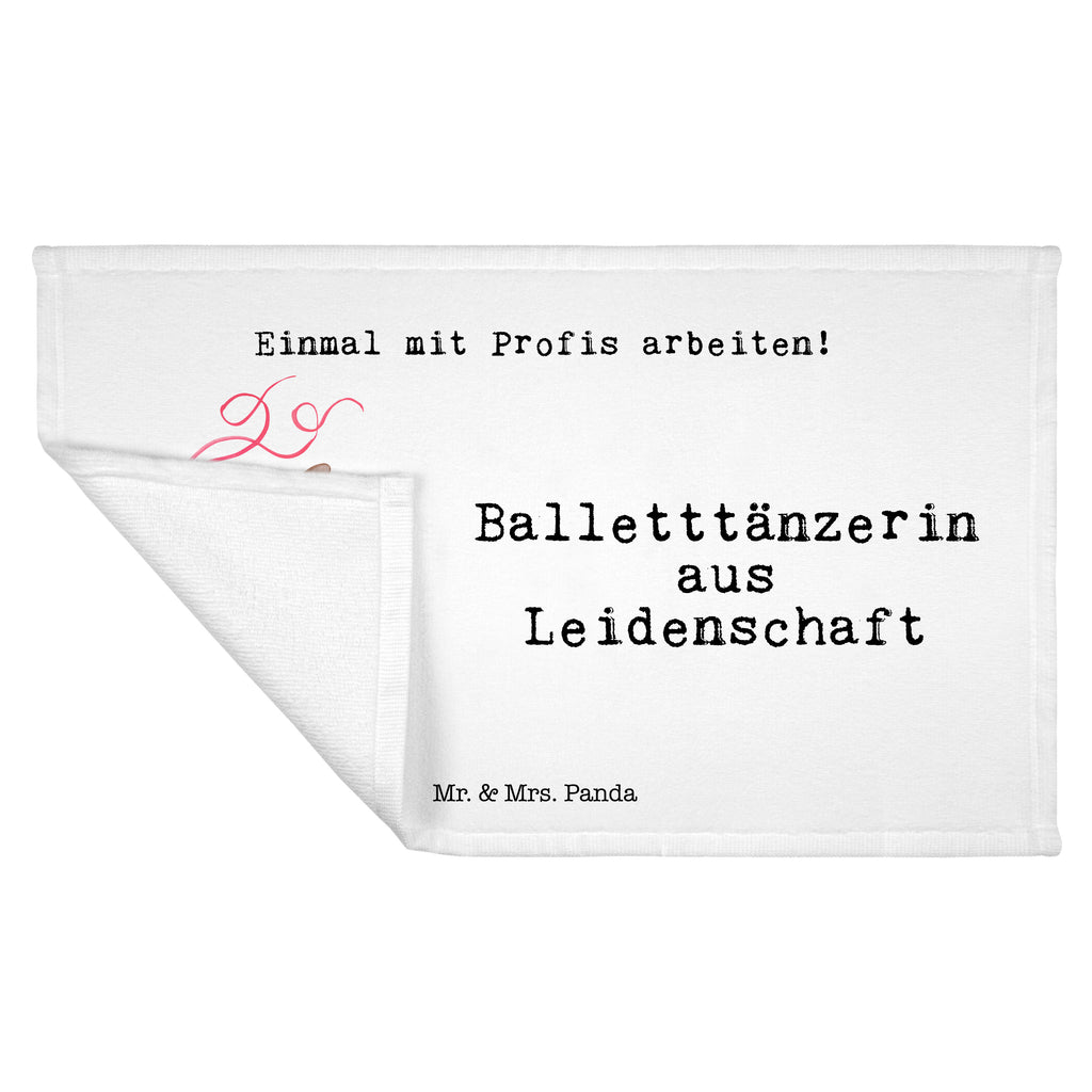 Gäste Handtuch Balletttänzerin aus Leidenschaft Gästetuch, Reisehandtuch, Sport Handtuch, Frottier, Kinder Handtuch, Beruf, Ausbildung, Jubiläum, Abschied, Rente, Kollege, Kollegin, Geschenk, Schenken, Arbeitskollege, Mitarbeiter, Firma, Danke, Dankeschön, Balletttänzerin, Ballerina, Ballett, Glücksbringer Auftritt, Ballettaufführung, Ballettunterricht, Ballettstunden