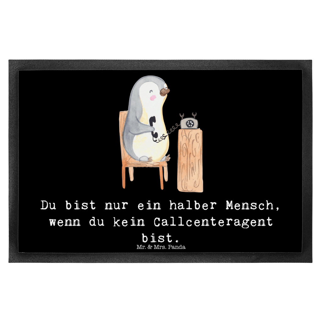 Fußmatte Callcenteragent mit Herz Kundendienstmitarbeiter, Callcenteragent, customer service, backoffice mitarbeiter,  Türvorleger, Schmutzmatte, Fußabtreter, Matte, Schmutzfänger, Fußabstreifer, Schmutzfangmatte, Türmatte, Motivfußmatte,  Haustürmatte, Vorleger  Beruf, Ausbildung, Jubiläum, Abschied, Rente, Kollege, Kollegin, Geschenk, Schenken, Arbeitskollege, Mitarbeiter, Firma, Danke, Dankeschön