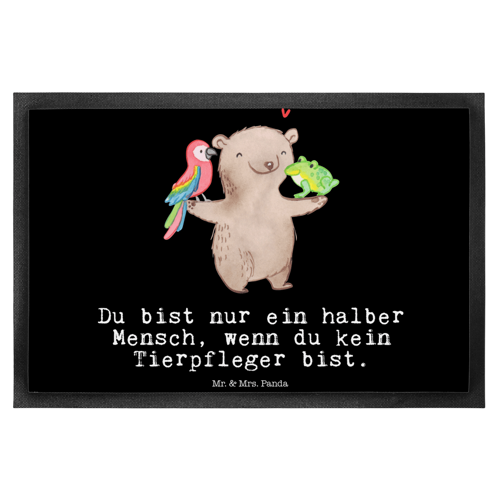 Fußmatte Tierpfleger mit Herz Türvorleger, Schmutzmatte, Fußabtreter, Matte, Schmutzfänger, Fußabstreifer, Schmutzfangmatte, Türmatte, Motivfußmatte, Haustürmatte, Vorleger, Beruf, Ausbildung, Jubiläum, Abschied, Rente, Kollege, Kollegin, Geschenk, Schenken, Arbeitskollege, Mitarbeiter, Firma, Danke, Dankeschön