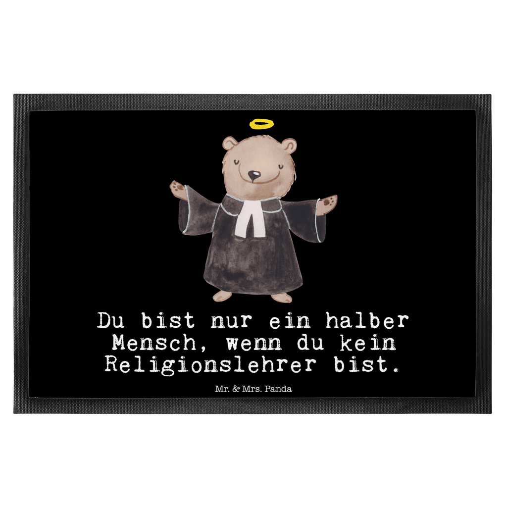 Fußmatte Religionslehrer mit Herz Türvorleger, Schmutzmatte, Fußabtreter, Matte, Schmutzfänger, Fußabstreifer, Schmutzfangmatte, Türmatte, Motivfußmatte, Haustürmatte, Vorleger, Beruf, Ausbildung, Jubiläum, Abschied, Rente, Kollege, Kollegin, Geschenk, Schenken, Arbeitskollege, Mitarbeiter, Firma, Danke, Dankeschön, Religionslehrer, Reli Lehrer, Schule, Grundschule