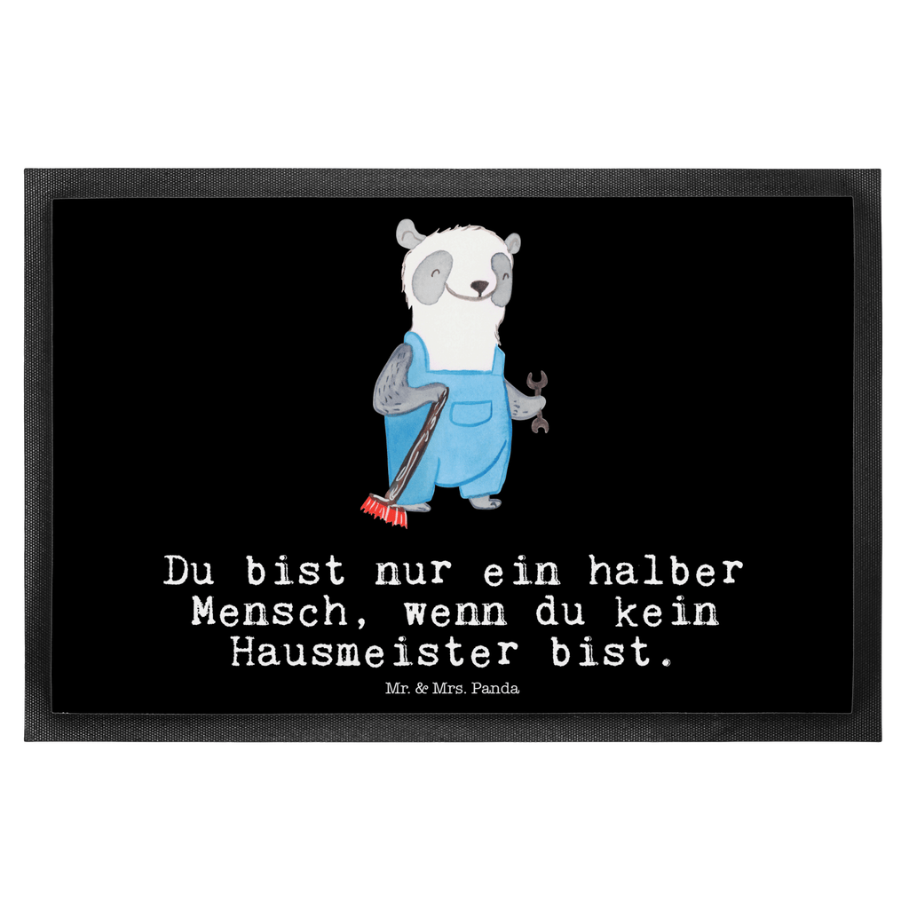 Fußmatte Hausmeister mit Herz Hausmeister, Concierge,
Hausverwalter,  Facility Manager  Türvorleger, Schmutzmatte, Fußabtreter, Matte, Schmutzfänger, Fußabstreifer, Schmutzfangmatte, Türmatte, Motivfußmatte,  Haustürmatte, Vorleger  Beruf, Ausbildung, Jubiläum, Abschied, Rente, Kollege, Kollegin, Geschenk, Schenken, Arbeitskollege, Mitarbeiter, Firma, Danke, Dankeschön