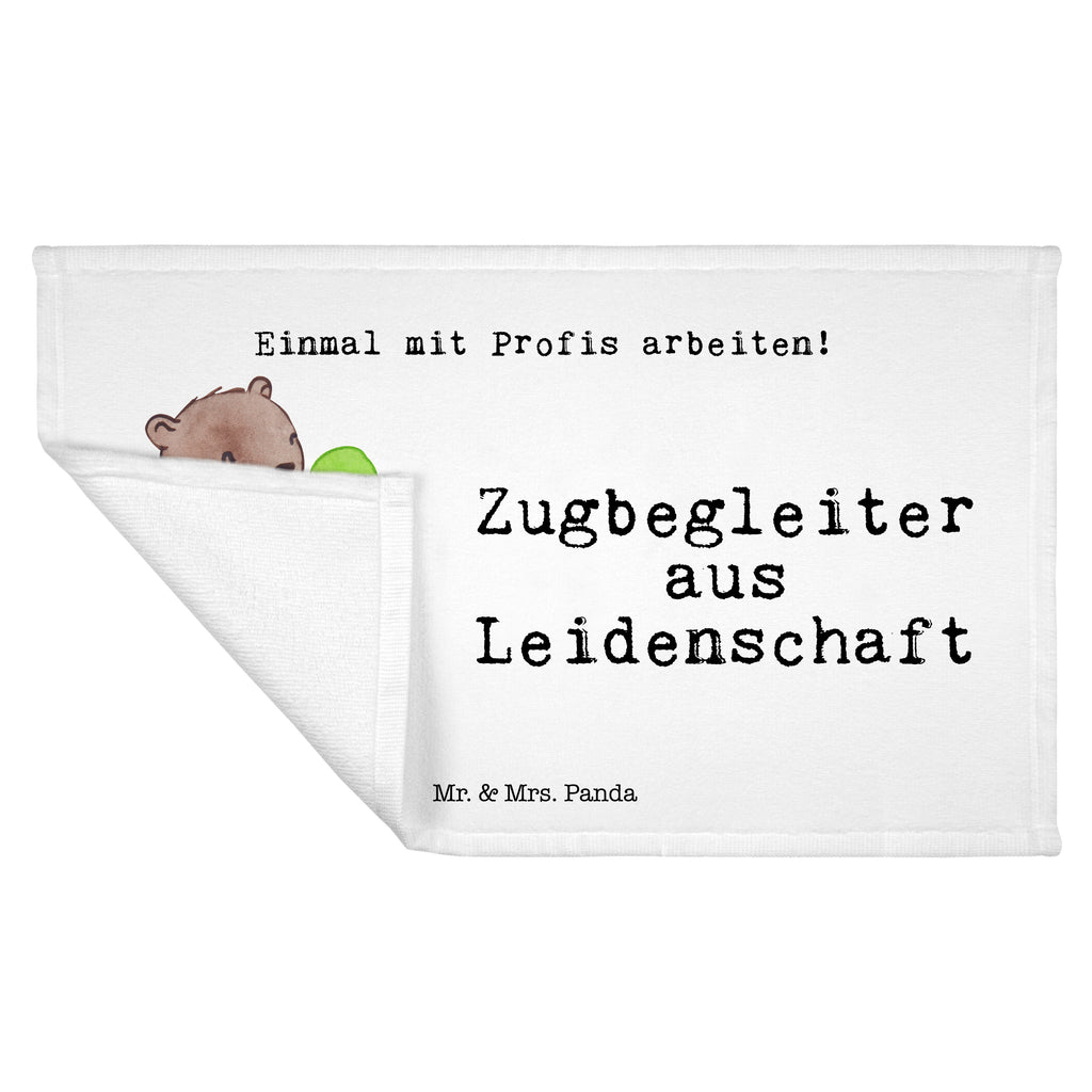 Gäste Handtuch Zugbegleiter aus Leidenschaft Gästetuch, Reisehandtuch, Sport Handtuch, Frottier, Kinder Handtuch, Beruf, Ausbildung, Jubiläum, Abschied, Rente, Kollege, Kollegin, Geschenk, Schenken, Arbeitskollege, Mitarbeiter, Firma, Danke, Dankeschön