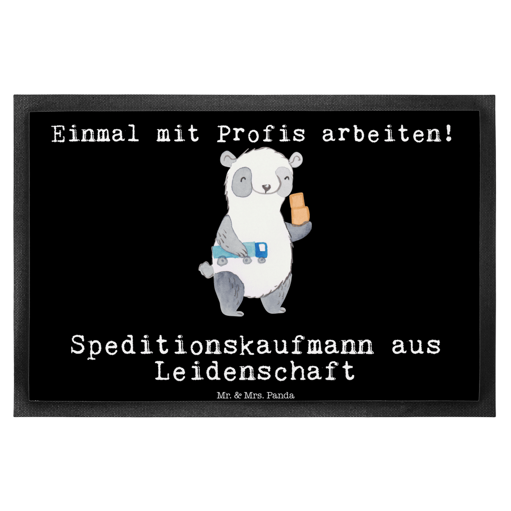 Fußmatte Speditionskaufmann aus Leidenschaft Türvorleger, Schmutzmatte, Fußabtreter, Matte, Schmutzfänger, Fußabstreifer, Schmutzfangmatte, Türmatte, Motivfußmatte, Haustürmatte, Vorleger, Beruf, Ausbildung, Jubiläum, Abschied, Rente, Kollege, Kollegin, Geschenk, Schenken, Arbeitskollege, Mitarbeiter, Firma, Danke, Dankeschön