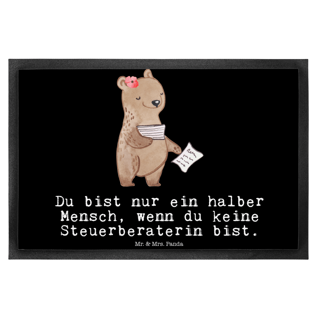 Fußmatte Steuerberaterin mit Herz  Türvorleger, Schmutzmatte, Fußabtreter, Matte, Schmutzfänger, Fußabstreifer, Schmutzfangmatte, Türmatte, Motivfußmatte,  Haustürmatte, Vorleger  Beruf, Ausbildung, Jubiläum, Abschied, Rente, Kollege, Kollegin, Geschenk, Schenken, Arbeitskollege, Mitarbeiter, Firma, Danke, Dankeschön