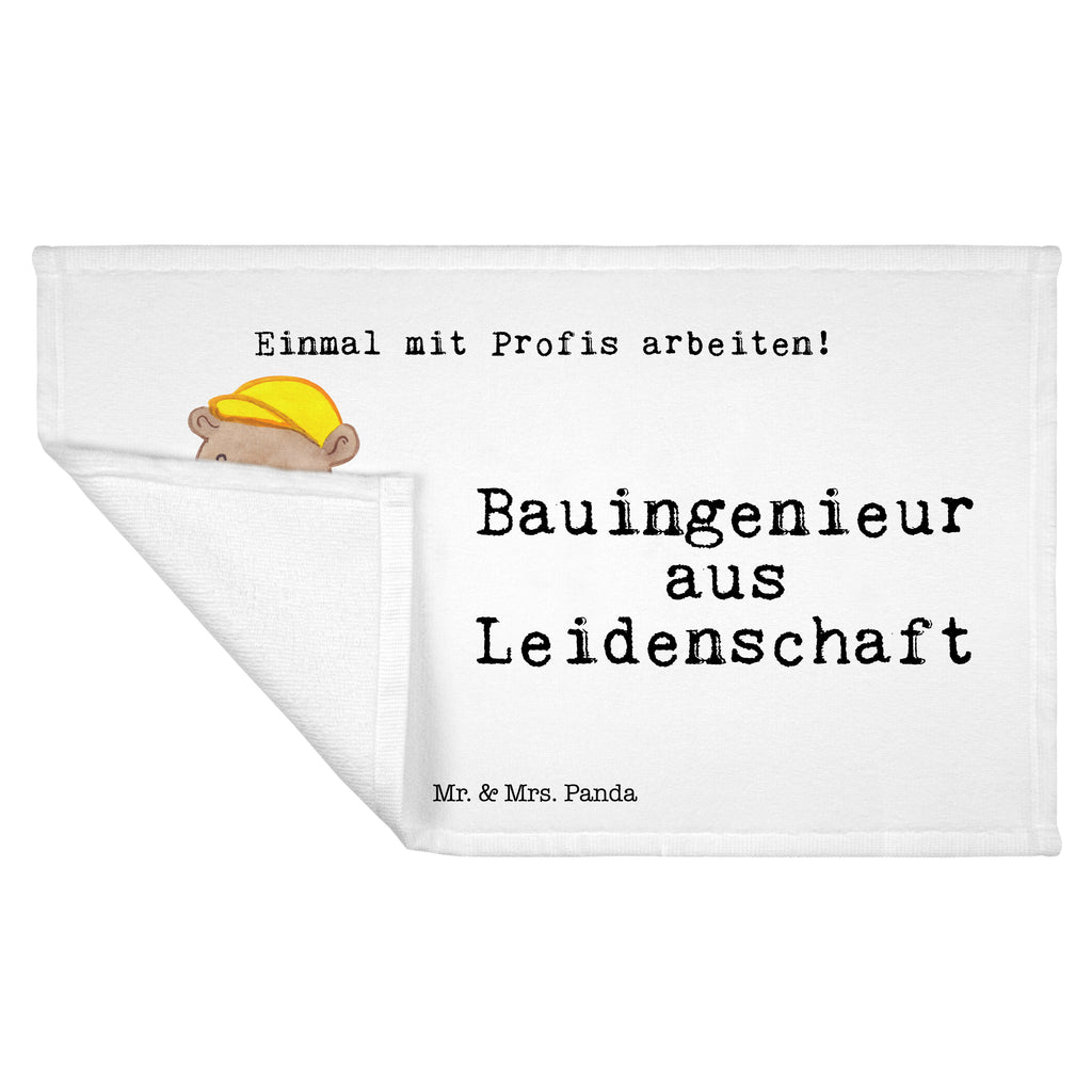 Gäste Handtuch Bauingenieur aus Leidenschaft Gästetuch, Reisehandtuch, Sport Handtuch, Frottier, Kinder Handtuch, Beruf, Ausbildung, Jubiläum, Abschied, Rente, Kollege, Kollegin, Geschenk, Schenken, Arbeitskollege, Mitarbeiter, Firma, Danke, Dankeschön, Bauingenieur, Statiker, Ingeniuer, Baustelle, Studium