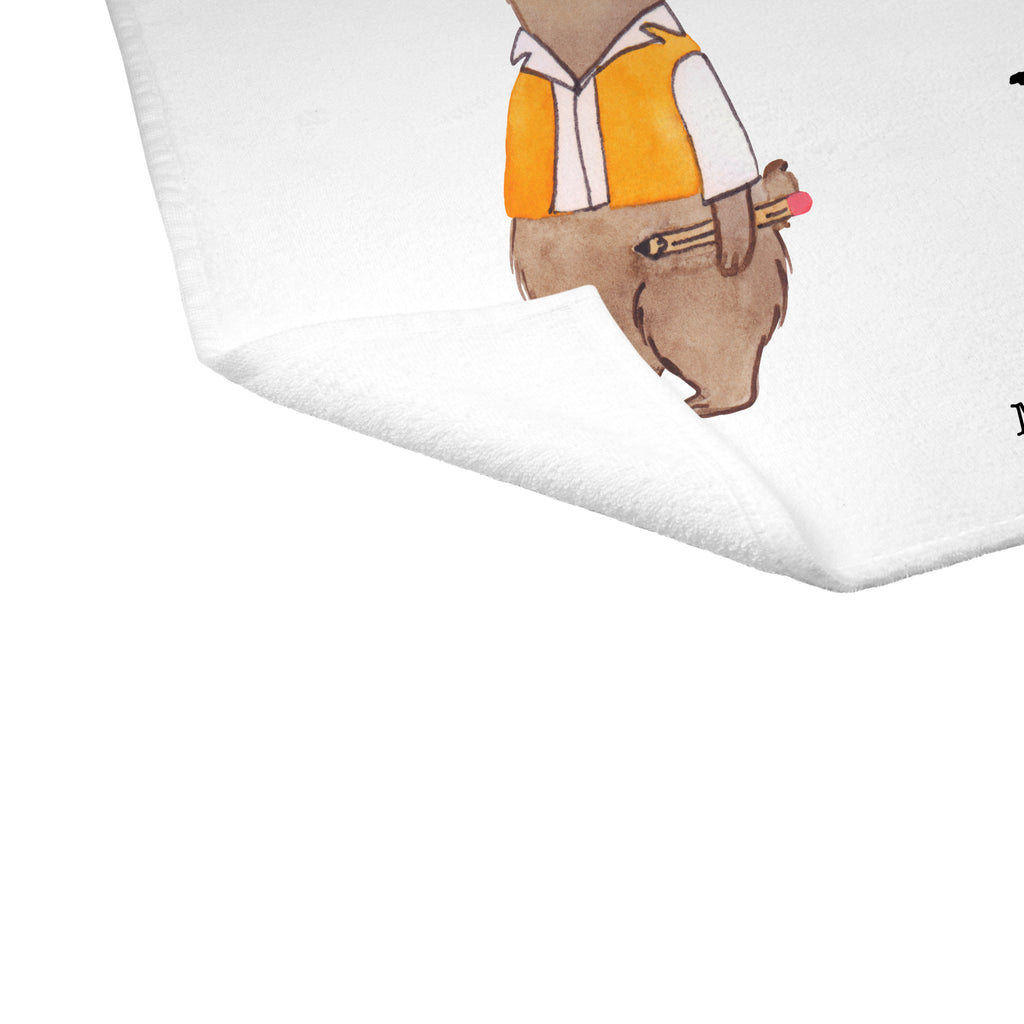 Gäste Handtuch Bauingenieur aus Leidenschaft Gästetuch, Reisehandtuch, Sport Handtuch, Frottier, Kinder Handtuch, Beruf, Ausbildung, Jubiläum, Abschied, Rente, Kollege, Kollegin, Geschenk, Schenken, Arbeitskollege, Mitarbeiter, Firma, Danke, Dankeschön, Bauingenieur, Statiker, Ingeniuer, Baustelle, Studium