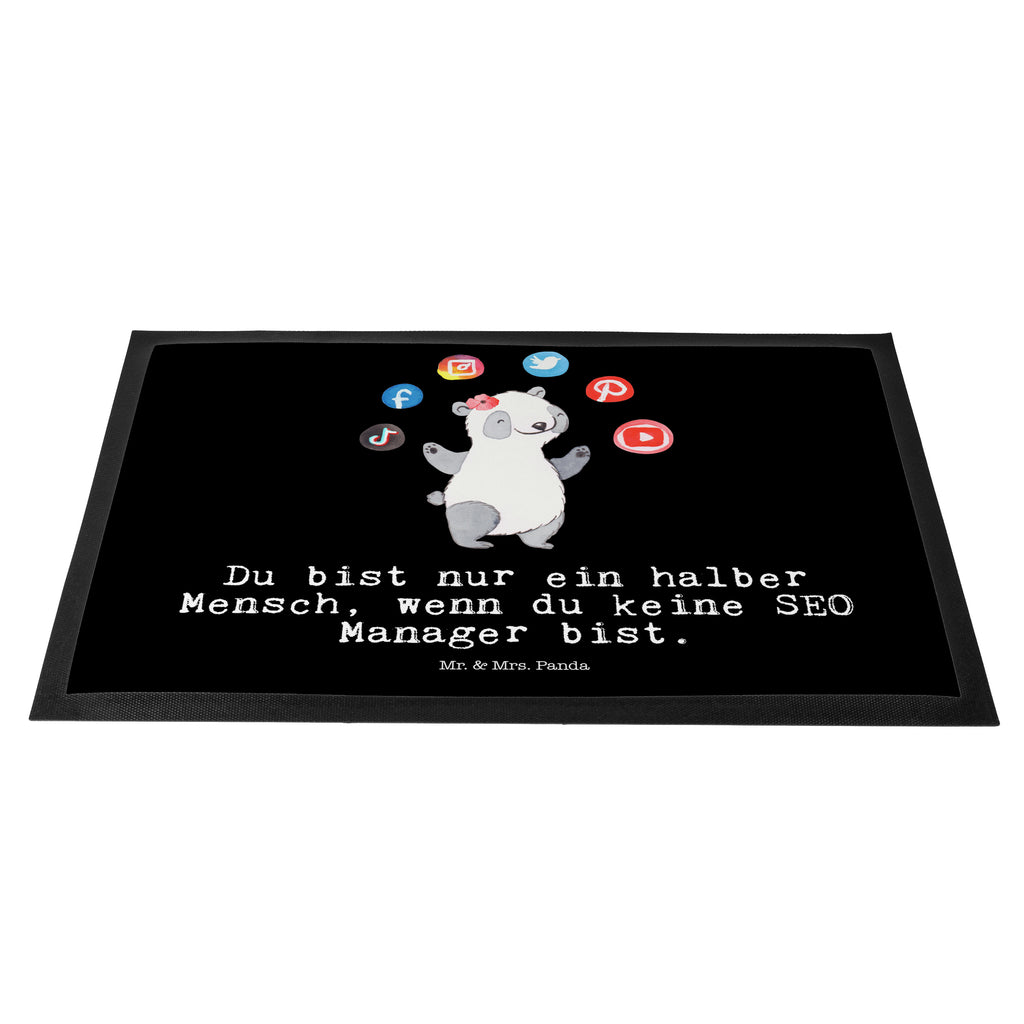 Fußmatte SEO Manager mit Herz SEO Manager, Suchmaschinenoptimierung, Digital Marketing  Türvorleger, Schmutzmatte, Fußabtreter, Matte, Schmutzfänger, Fußabstreifer, Schmutzfangmatte, Türmatte, Motivfußmatte,  Haustürmatte, Vorleger  Beruf, Ausbildung, Jubiläum, Abschied, Rente, Kollege, Kollegin, Geschenk, Schenken, Arbeitskollege, Mitarbeiter, Firma, Danke, Dankeschön