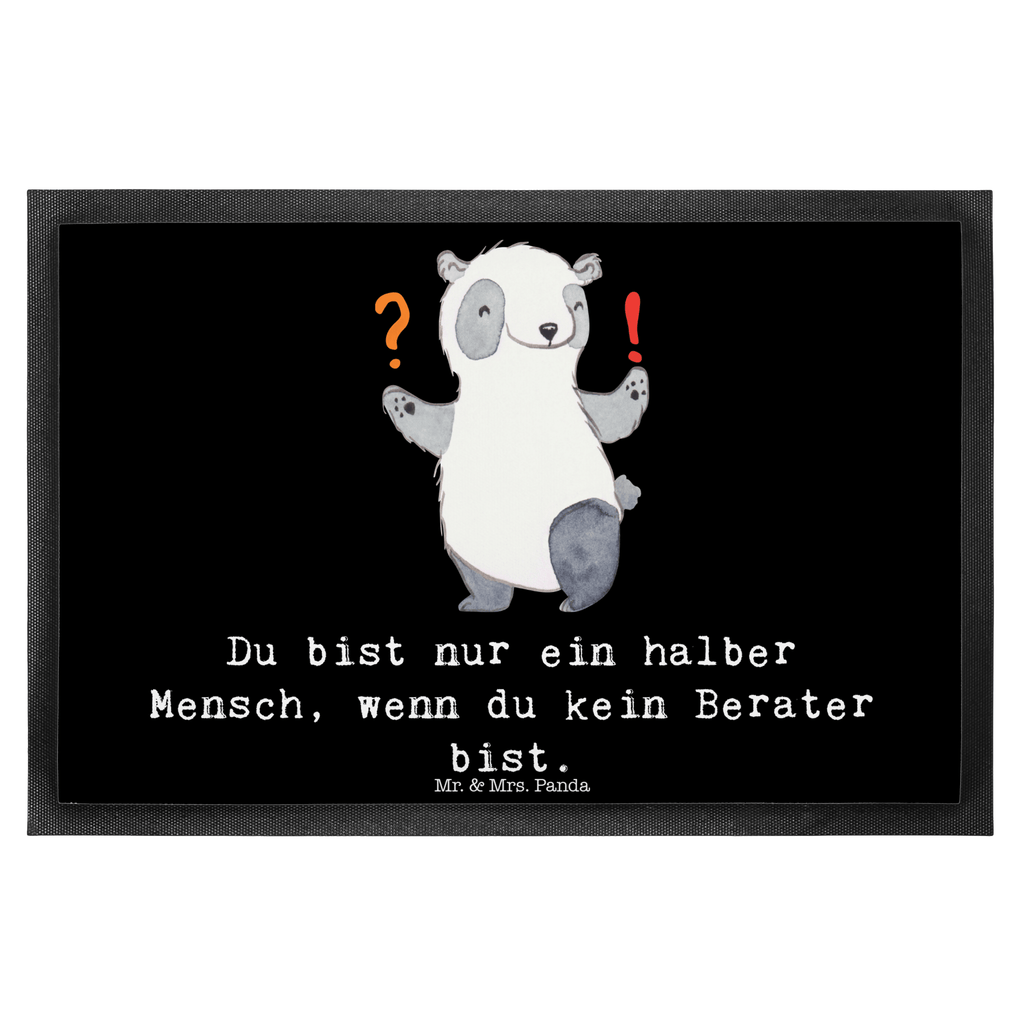 Fußmatte Berater mit Herz Türvorleger, Schmutzmatte, Fußabtreter, Matte, Schmutzfänger, Fußabstreifer, Schmutzfangmatte, Türmatte, Motivfußmatte, Haustürmatte, Vorleger, Beruf, Ausbildung, Jubiläum, Abschied, Rente, Kollege, Kollegin, Geschenk, Schenken, Arbeitskollege, Mitarbeiter, Firma, Danke, Dankeschön, Berater, Finanzberater, IT Beratung, Beratungsbüro, Eröffnung