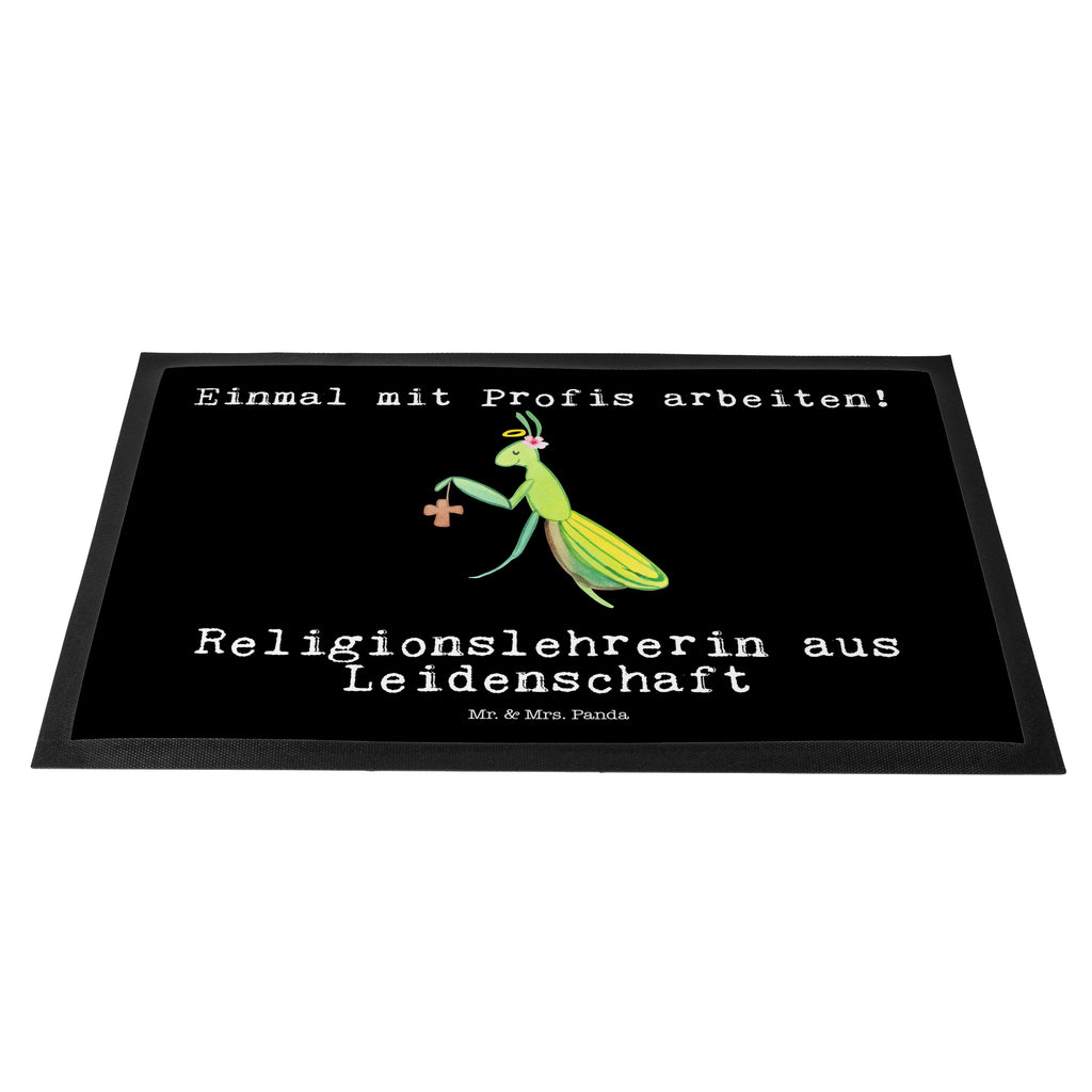 Fußmatte Religionslehrerin aus Leidenschaft Religionslehrerin, Reli Lehrerin, Schule, Grundschule,  Türvorleger, Schmutzmatte, Fußabtreter, Matte, Schmutzfänger, Fußabstreifer, Schmutzfangmatte, Türmatte, Motivfußmatte,  Haustürmatte, Vorleger  Beruf, Ausbildung, Jubiläum, Abschied, Rente, Kollege, Kollegin, Geschenk, Schenken, Arbeitskollege, Mitarbeiter, Firma, Danke, Dankeschön
