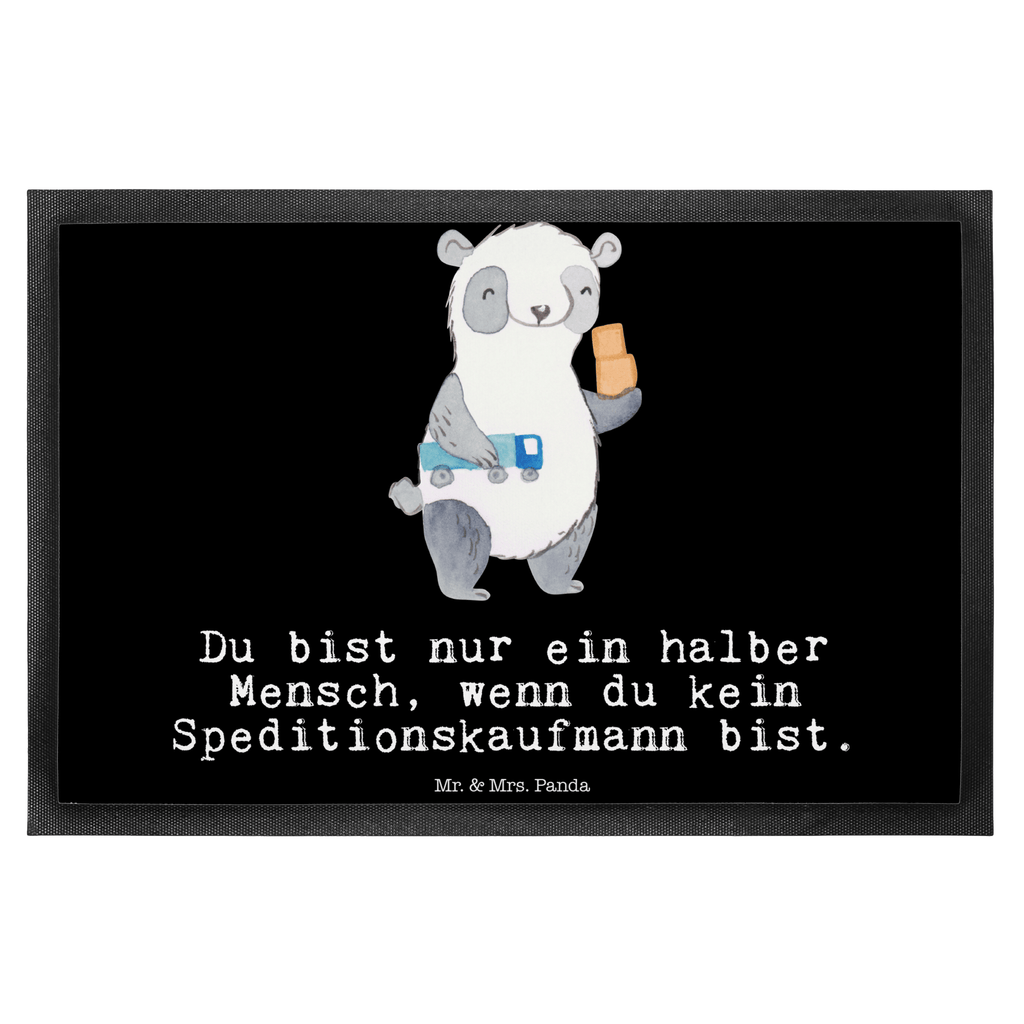 Fußmatte Speditionskaufmann mit Herz  Türvorleger, Schmutzmatte, Fußabtreter, Matte, Schmutzfänger, Fußabstreifer, Schmutzfangmatte, Türmatte, Motivfußmatte,  Haustürmatte, Vorleger  Beruf, Ausbildung, Jubiläum, Abschied, Rente, Kollege, Kollegin, Geschenk, Schenken, Arbeitskollege, Mitarbeiter, Firma, Danke, Dankeschön
