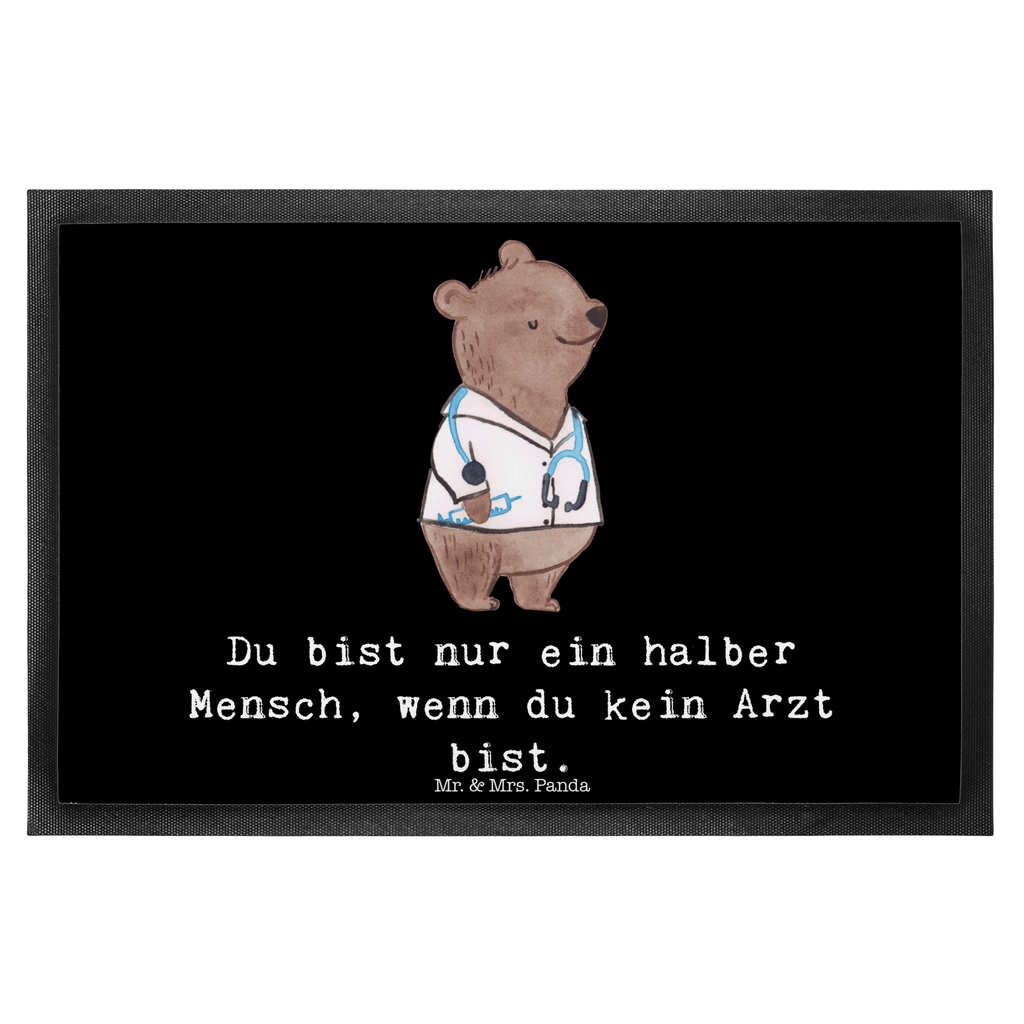 Fußmatte Arzt mit Herz Arzt, Hausarzt, Mediziner, Doktor, Medizinstudium, Doktortitel, Arztpraxis,  Türvorleger, Schmutzmatte, Fußabtreter, Matte, Schmutzfänger, Fußabstreifer, Schmutzfangmatte, Türmatte, Motivfußmatte,  Haustürmatte, Vorleger  Beruf, Ausbildung, Jubiläum, Abschied, Rente, Kollege, Kollegin, Geschenk, Schenken, Arbeitskollege, Mitarbeiter, Firma, Danke, Dankeschön