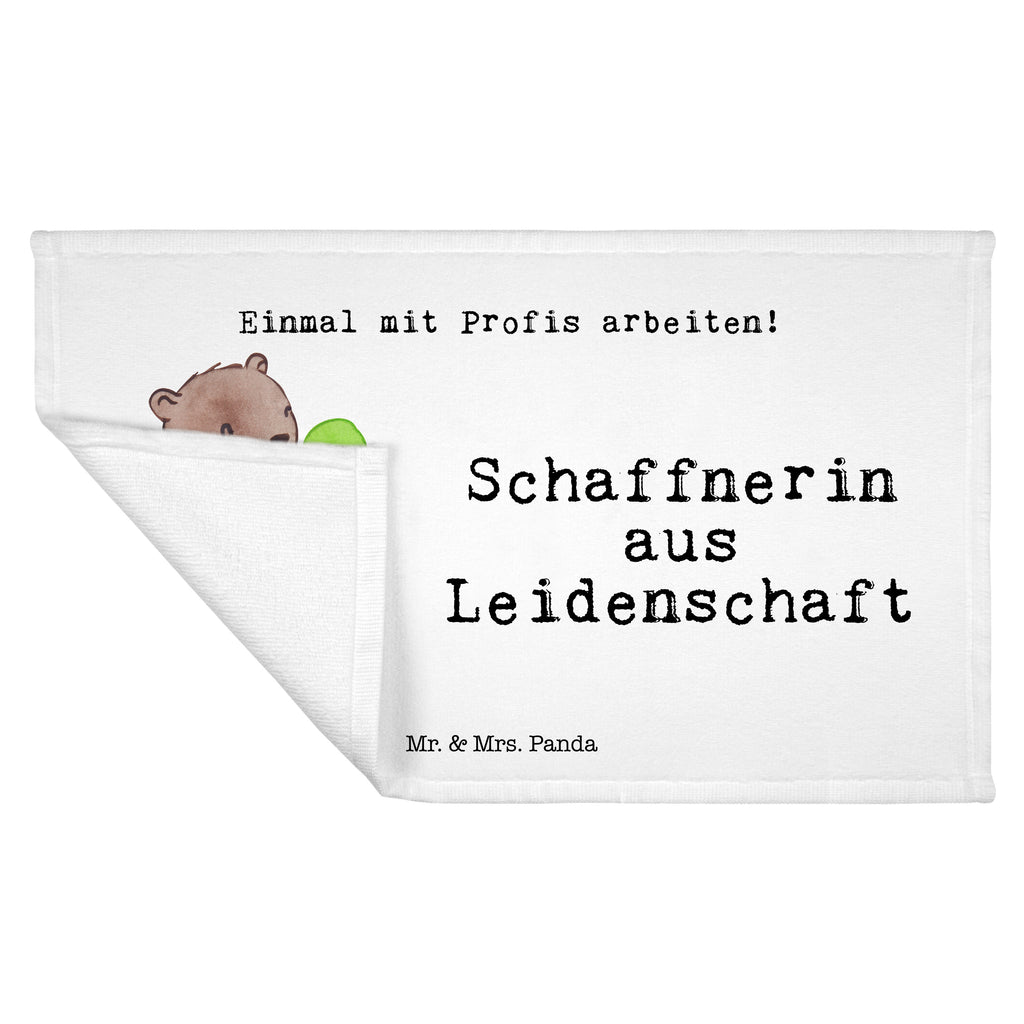 Gäste Handtuch Schaffnerin aus Leidenschaft Gästetuch, Reisehandtuch, Sport Handtuch, Frottier, Kinder Handtuch, Beruf, Ausbildung, Jubiläum, Abschied, Rente, Kollege, Kollegin, Geschenk, Schenken, Arbeitskollege, Mitarbeiter, Firma, Danke, Dankeschön