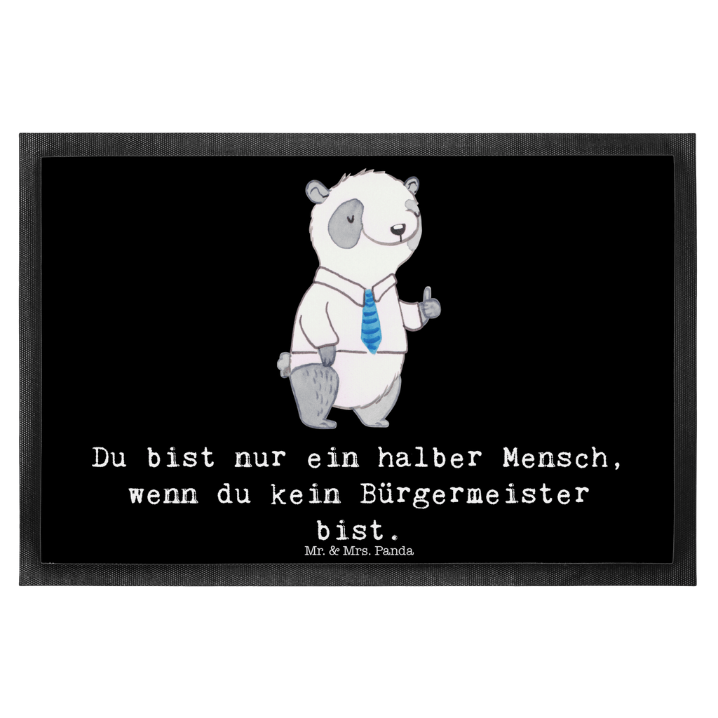 Fußmatte Bürgermeister mit Herz Bürgermeister Geschenk zum Amtsantritt, Amtseinführung, Bürgermeisterwahl, Stadt, Gemeinde, Wahlen, Oberbürgermeister, Rathaus,   Türvorleger, Schmutzmatte, Fußabtreter, Matte, Schmutzfänger, Fußabstreifer, Schmutzfangmatte, Türmatte, Motivfußmatte,  Haustürmatte, Vorleger  Beruf, Ausbildung, Jubiläum, Abschied, Rente, Kollege, Kollegin, Geschenk, Schenken, Arbeitskollege, Mitarbeiter, Firma, Danke, Dankeschön