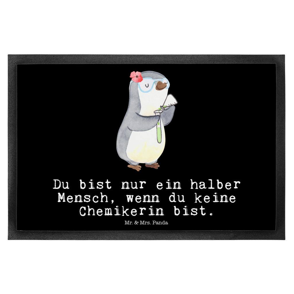 Fußmatte Chemikerin mit Herz Chemikerin, Chemielaborantin, Naturwissenschaftlerin, Labor,  Studium,  Forschung, Wissenschaftlerin,  Türvorleger, Schmutzmatte, Fußabtreter, Matte, Schmutzfänger, Fußabstreifer, Schmutzfangmatte, Türmatte, Motivfußmatte,  Haustürmatte, Vorleger  Beruf, Ausbildung, Jubiläum, Abschied, Rente, Kollege, Kollegin, Geschenk, Schenken, Arbeitskollege, Mitarbeiter, Firma, Danke, Dankeschön