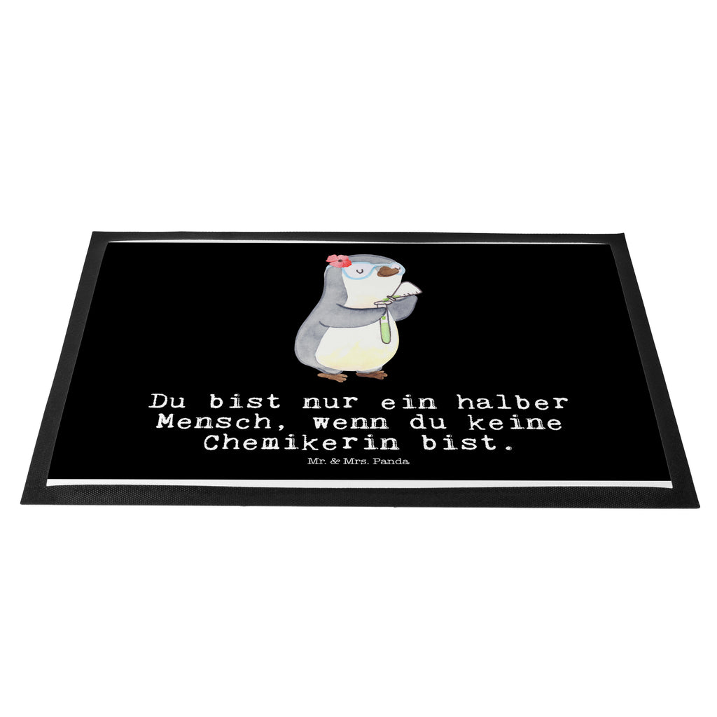 Fußmatte Chemikerin mit Herz Chemikerin, Chemielaborantin, Naturwissenschaftlerin, Labor,  Studium,  Forschung, Wissenschaftlerin,  Türvorleger, Schmutzmatte, Fußabtreter, Matte, Schmutzfänger, Fußabstreifer, Schmutzfangmatte, Türmatte, Motivfußmatte,  Haustürmatte, Vorleger  Beruf, Ausbildung, Jubiläum, Abschied, Rente, Kollege, Kollegin, Geschenk, Schenken, Arbeitskollege, Mitarbeiter, Firma, Danke, Dankeschön