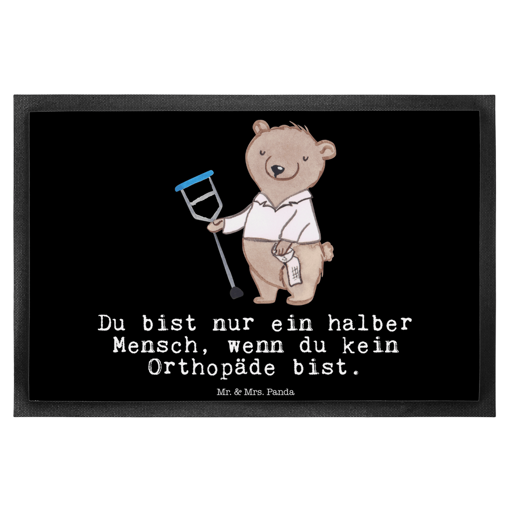 Fußmatte Orthopäde mit Herz Türvorleger, Schmutzmatte, Fußabtreter, Matte, Schmutzfänger, Fußabstreifer, Schmutzfangmatte, Türmatte, Motivfußmatte, Haustürmatte, Vorleger, Beruf, Ausbildung, Jubiläum, Abschied, Rente, Kollege, Kollegin, Geschenk, Schenken, Arbeitskollege, Mitarbeiter, Firma, Danke, Dankeschön, Orthopäde, Facharzt, Orthopädie, Praxis, Eröffnung