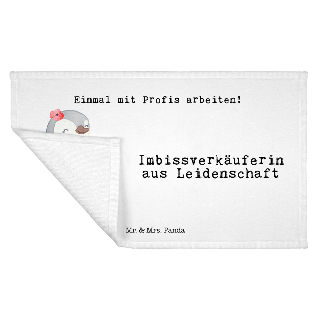 Gäste Handtuch Imbissverkäuferin aus Leidenschaft Gästetuch, Reisehandtuch, Sport Handtuch, Frottier, Kinder Handtuch, Beruf, Ausbildung, Jubiläum, Abschied, Rente, Kollege, Kollegin, Geschenk, Schenken, Arbeitskollege, Mitarbeiter, Firma, Danke, Dankeschön, Imbissbesitzerin, Imibissverkäuferin, Pommesverkäuferin