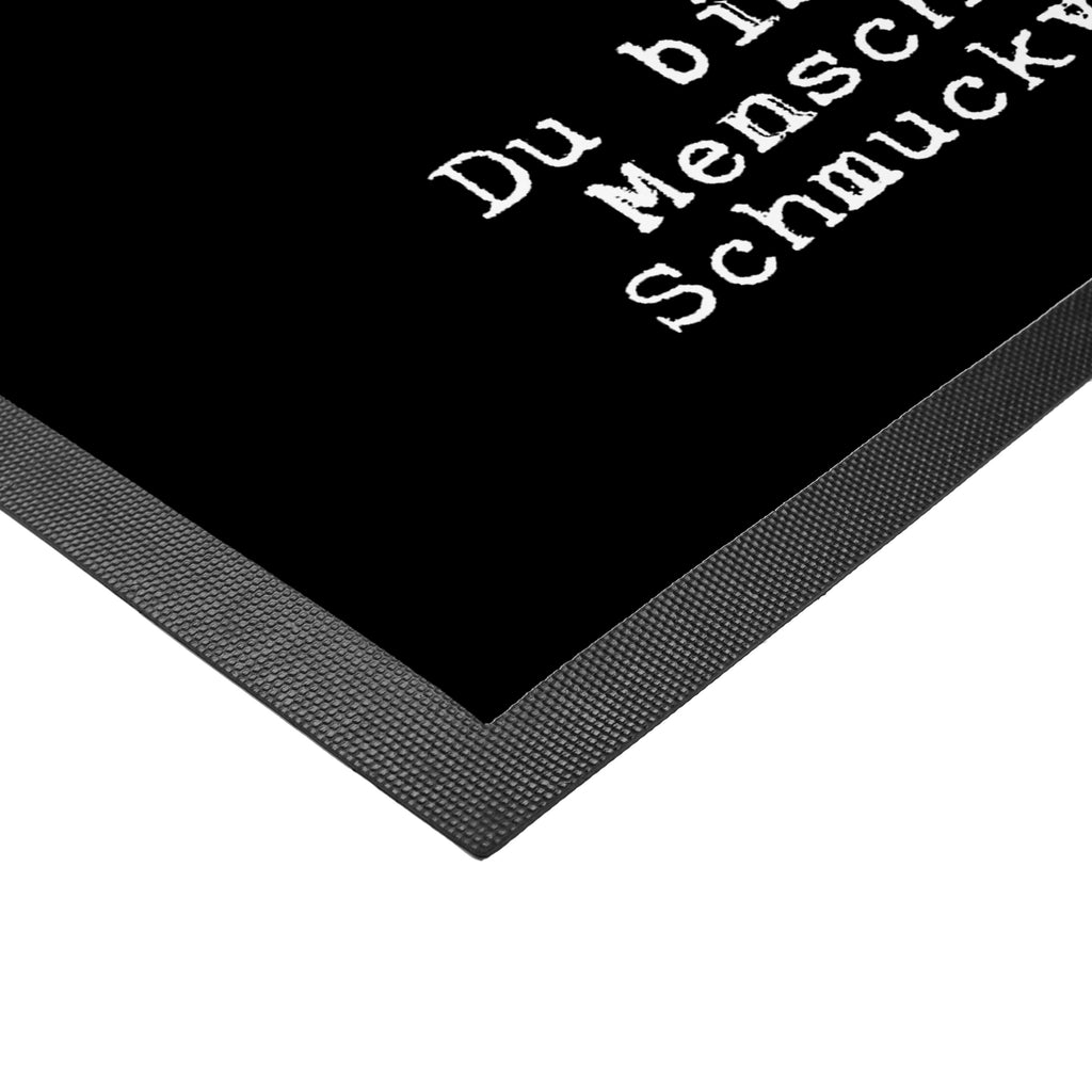 Fußmatte Schmuckverkäufer mit Herz Schmuckverkäufer, Juwelier, Goldschmied, Schmied, Schmuckwarenhändler, Schmuckgeschäft, Eröffnung, Ausbildung,  Türvorleger, Schmutzmatte, Fußabtreter, Matte, Schmutzfänger, Fußabstreifer, Schmutzfangmatte, Türmatte, Motivfußmatte,  Haustürmatte, Vorleger  Beruf, Ausbildung, Jubiläum, Abschied, Rente, Kollege, Kollegin, Geschenk, Schenken, Arbeitskollege, Mitarbeiter, Firma, Danke, Dankeschön