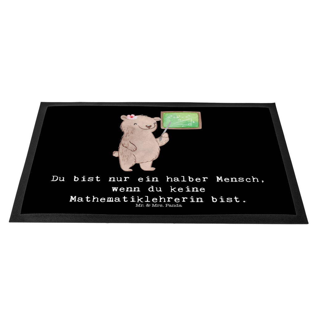 Fußmatte Mathematiklehrerin mit Herz Mathematiklehrerin, Lehramtstudent, Referendariat, Mathelehrerin, Matheunterricht, Mathe, Lehrer Türvorleger, Schmutzmatte, Fußabtreter, Matte, Schmutzfänger, Fußabstreifer, Schmutzfangmatte, Türmatte, Motivfußmatte,  Haustürmatte, Vorleger  Beruf, Ausbildung, Jubiläum, Abschied, Rente, Kollege, Kollegin, Geschenk, Schenken, Arbeitskollege, Mitarbeiter, Firma, Danke, Dankeschön