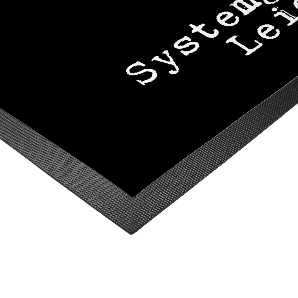 Fußmatte Systemgastronom aus Leidenschaft  Türvorleger, Schmutzmatte, Fußabtreter, Matte, Schmutzfänger, Fußabstreifer, Schmutzfangmatte, Türmatte, Motivfußmatte,  Haustürmatte, Vorleger  Beruf, Ausbildung, Jubiläum, Abschied, Rente, Kollege, Kollegin, Geschenk, Schenken, Arbeitskollege, Mitarbeiter, Firma, Danke, Dankeschön