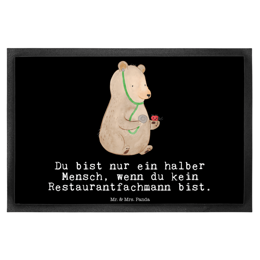 Fußmatte Restaurantfachmann mit Herz