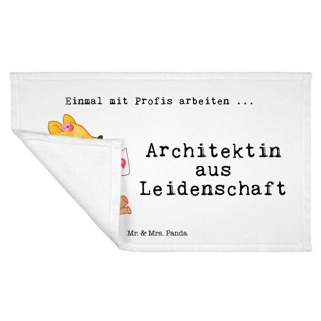 Gäste Handtuch Architektin aus Leidenschaft Gästetuch, Reisehandtuch, Sport Handtuch, Frottier, Kinder Handtuch, Beruf, Ausbildung, Jubiläum, Abschied, Rente, Kollege, Kollegin, Geschenk, Schenken, Arbeitskollege, Mitarbeiter, Firma, Danke, Dankeschön, Architektin, Innenarchitektin, Architekturbüro