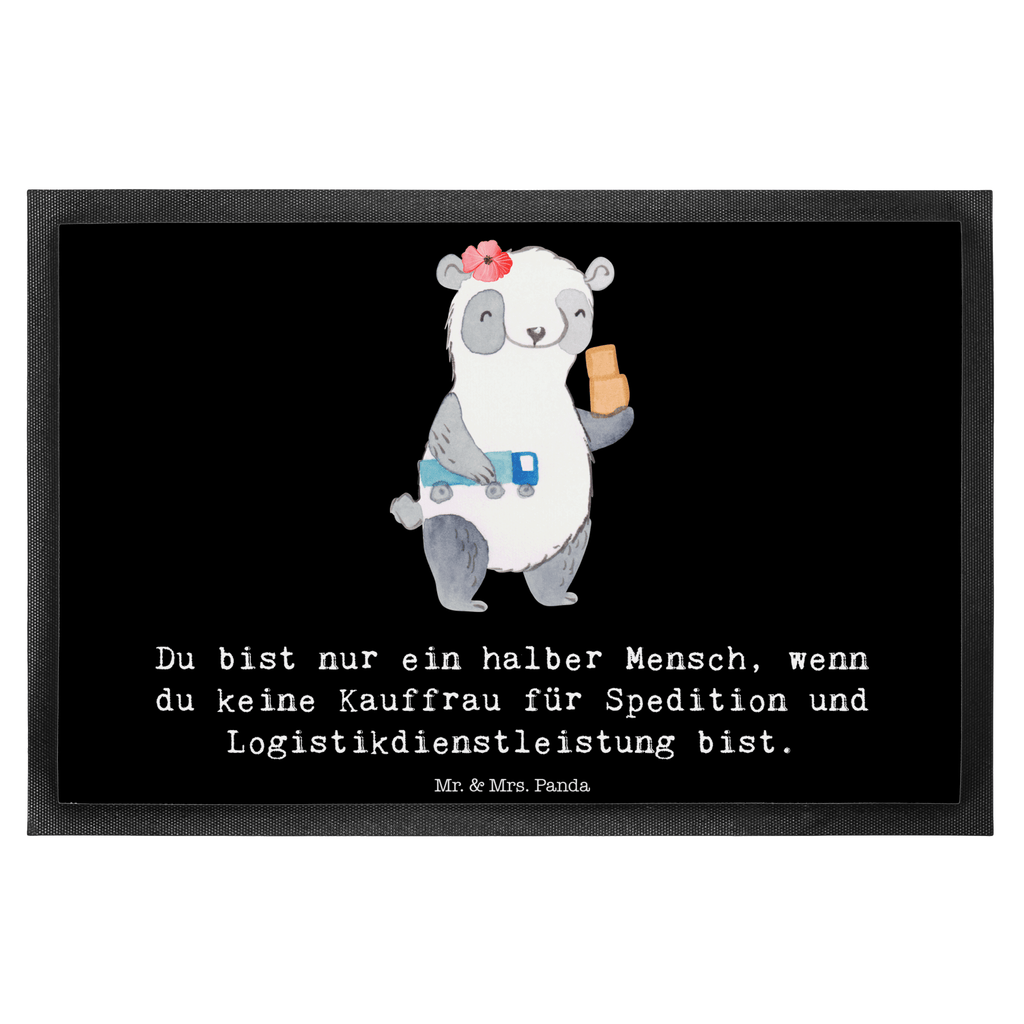 Fußmatte Kauffrau für Marketingkommunikation mit Herz