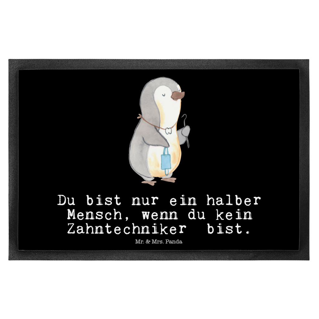 Fußmatte Zahntechniker mit Herz  Türvorleger, Schmutzmatte, Fußabtreter, Matte, Schmutzfänger, Fußabstreifer, Schmutzfangmatte, Türmatte, Motivfußmatte,  Haustürmatte, Vorleger  Beruf, Ausbildung, Jubiläum, Abschied, Rente, Kollege, Kollegin, Geschenk, Schenken, Arbeitskollege, Mitarbeiter, Firma, Danke, Dankeschön