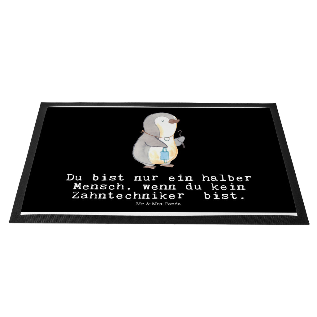 Fußmatte Zahntechniker mit Herz  Türvorleger, Schmutzmatte, Fußabtreter, Matte, Schmutzfänger, Fußabstreifer, Schmutzfangmatte, Türmatte, Motivfußmatte,  Haustürmatte, Vorleger  Beruf, Ausbildung, Jubiläum, Abschied, Rente, Kollege, Kollegin, Geschenk, Schenken, Arbeitskollege, Mitarbeiter, Firma, Danke, Dankeschön