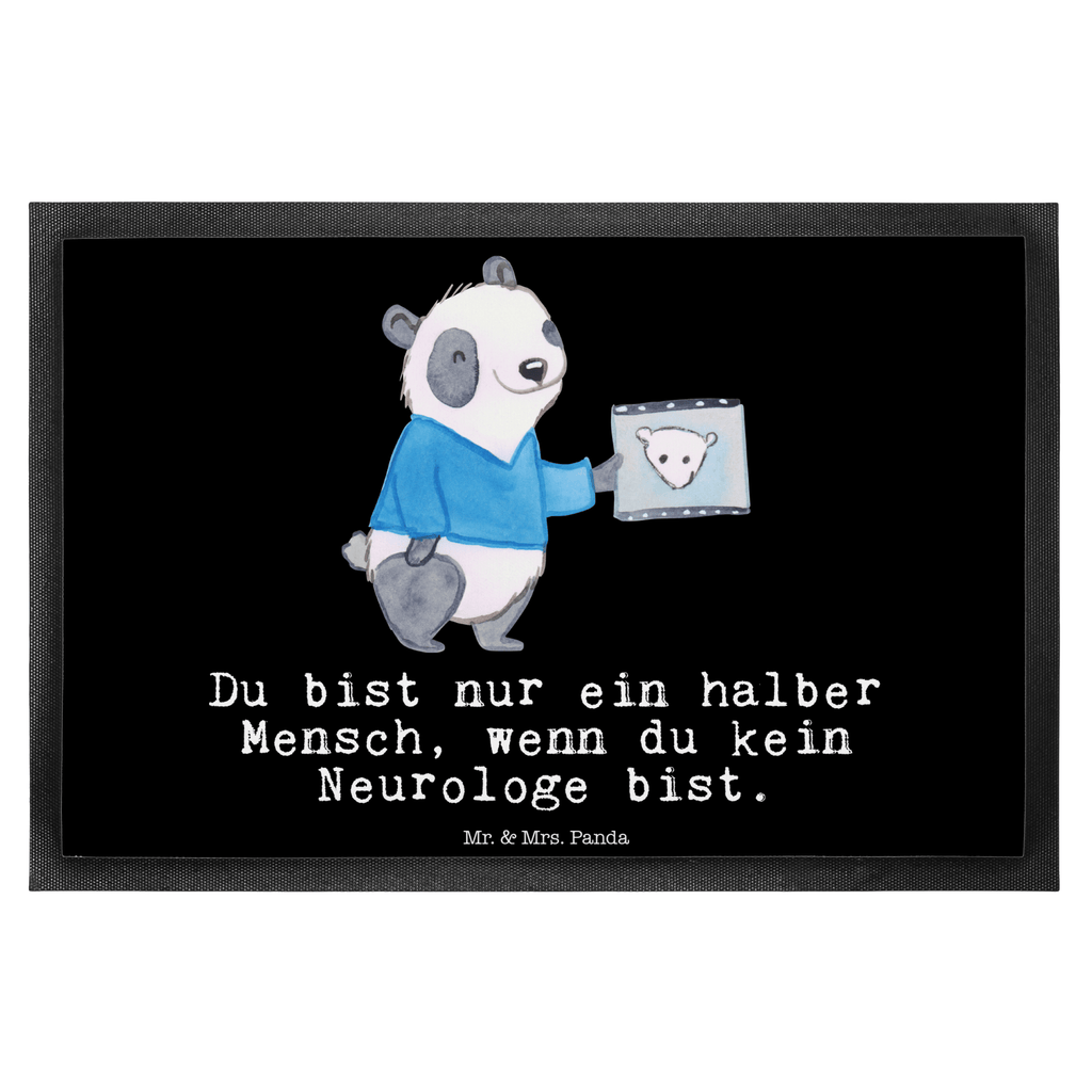 Fußmatte Neurologe mit Herz Neurologe, Neurologie, Mediziner, Medizinstudium,  Türvorleger, Schmutzmatte, Fußabtreter, Matte, Schmutzfänger, Fußabstreifer, Schmutzfangmatte, Türmatte, Motivfußmatte,  Haustürmatte, Vorleger  Beruf, Ausbildung, Jubiläum, Abschied, Rente, Kollege, Kollegin, Geschenk, Schenken, Arbeitskollege, Mitarbeiter, Firma, Danke, Dankeschön