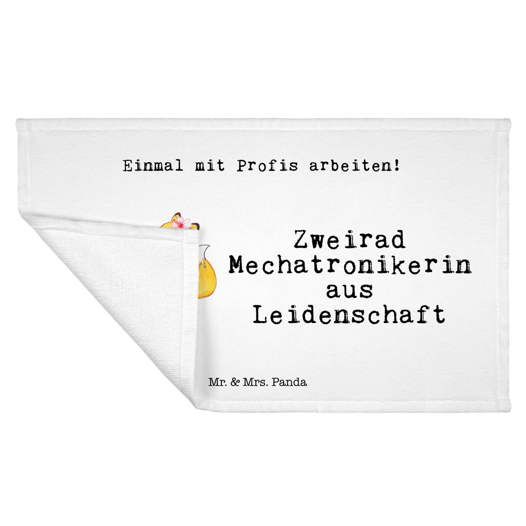 Gäste Handtuch Zweirad Mechatronikerin aus Leidenschaft Gästetuch, Reisehandtuch, Sport Handtuch, Frottier, Kinder Handtuch, Beruf, Ausbildung, Jubiläum, Abschied, Rente, Kollege, Kollegin, Geschenk, Schenken, Arbeitskollege, Mitarbeiter, Firma, Danke, Dankeschön