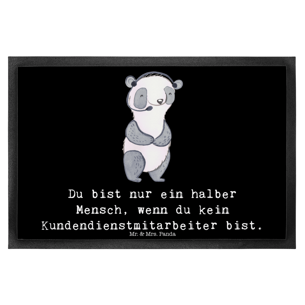 Fußmatte Kundendienstmitarbeiter mit Herz Kundendienstmitarbeiter, Callcenteragent, customer service, backoffice mitarbeiter,  Türvorleger, Schmutzmatte, Fußabtreter, Matte, Schmutzfänger, Fußabstreifer, Schmutzfangmatte, Türmatte, Motivfußmatte,  Haustürmatte, Vorleger  Beruf, Ausbildung, Jubiläum, Abschied, Rente, Kollege, Kollegin, Geschenk, Schenken, Arbeitskollege, Mitarbeiter, Firma, Danke, Dankeschön