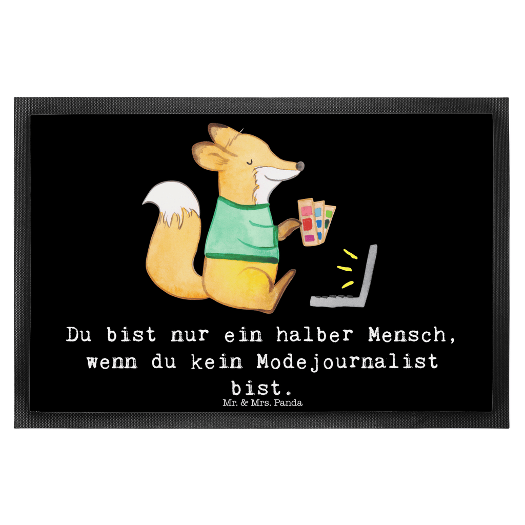 Fußmatte Modejournalist mit Herz Türvorleger, Schmutzmatte, Fußabtreter, Matte, Schmutzfänger, Fußabstreifer, Schmutzfangmatte, Türmatte, Motivfußmatte, Haustürmatte, Vorleger, Beruf, Ausbildung, Jubiläum, Abschied, Rente, Kollege, Kollegin, Geschenk, Schenken, Arbeitskollege, Mitarbeiter, Firma, Danke, Dankeschön, Modejournalist, Journalist, Reporter, Redakteur, Pressebüro, Studium