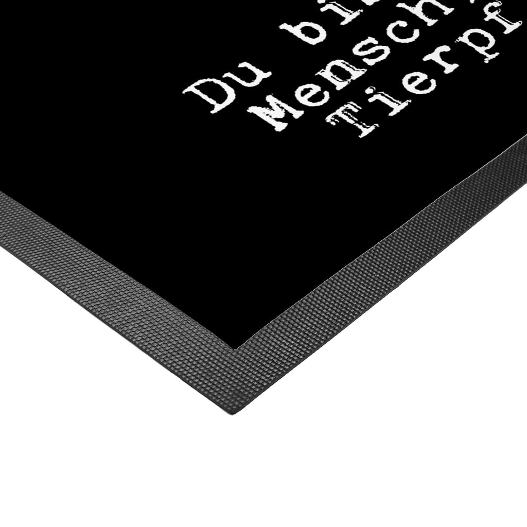 Fußmatte Tierpflegerin mit Herz  Türvorleger, Schmutzmatte, Fußabtreter, Matte, Schmutzfänger, Fußabstreifer, Schmutzfangmatte, Türmatte, Motivfußmatte,  Haustürmatte, Vorleger  Beruf, Ausbildung, Jubiläum, Abschied, Rente, Kollege, Kollegin, Geschenk, Schenken, Arbeitskollege, Mitarbeiter, Firma, Danke, Dankeschön