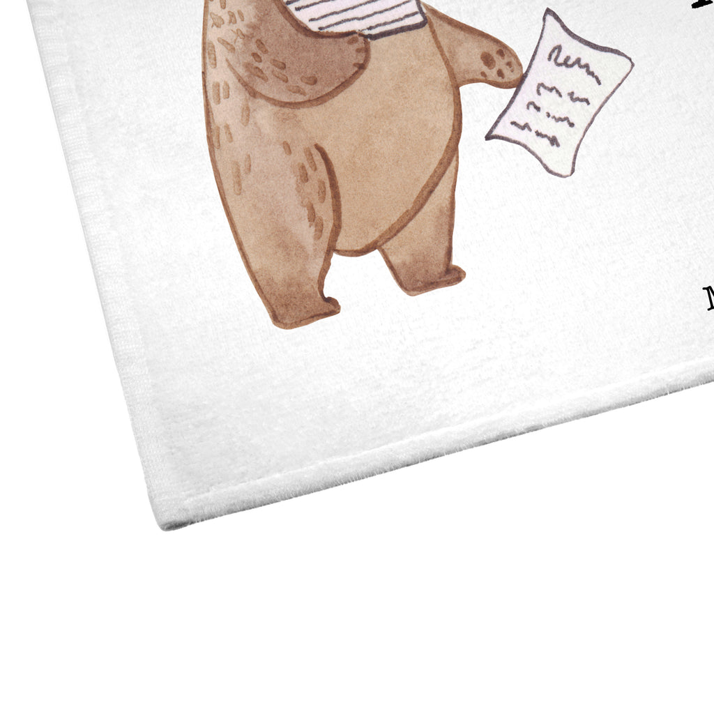 Gäste Handtuch Insolvenzverwalter mit Herz Gästetuch, Reisehandtuch, Sport Handtuch, Frottier, Kinder Handtuch, Beruf, Ausbildung, Jubiläum, Abschied, Rente, Kollege, Kollegin, Geschenk, Schenken, Arbeitskollege, Mitarbeiter, Firma, Danke, Dankeschön