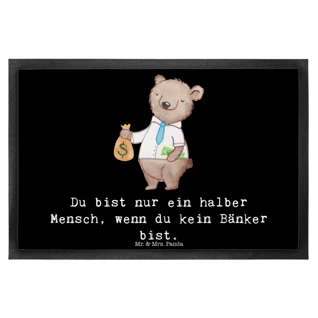 Fußmatte Bänker mit Herz Bänker, Bankfachmann, Bankangestellter, Bankberater Türvorleger, Schmutzmatte, Fußabtreter, Matte, Schmutzfänger, Fußabstreifer, Schmutzfangmatte, Türmatte, Motivfußmatte,  Haustürmatte, Vorleger  Beruf, Ausbildung, Jubiläum, Abschied, Rente, Kollege, Kollegin, Geschenk, Schenken, Arbeitskollege, Mitarbeiter, Firma, Danke, Dankeschön