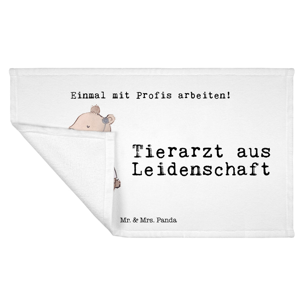 Gäste Handtuch Tierarzt aus Leidenschaft Gästetuch, Reisehandtuch, Sport Handtuch, Frottier, Kinder Handtuch, Beruf, Ausbildung, Jubiläum, Abschied, Rente, Kollege, Kollegin, Geschenk, Schenken, Arbeitskollege, Mitarbeiter, Firma, Danke, Dankeschön
