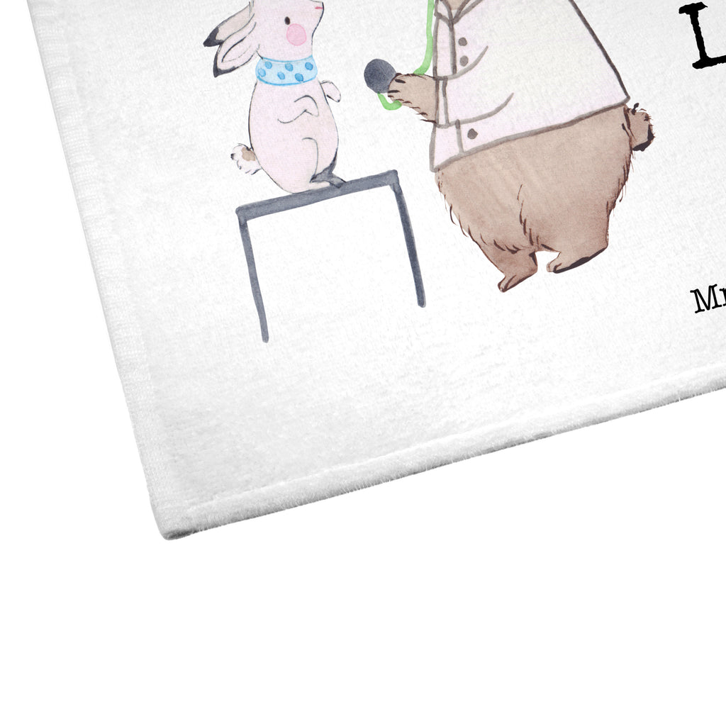 Gäste Handtuch Tierarzt aus Leidenschaft Gästetuch, Reisehandtuch, Sport Handtuch, Frottier, Kinder Handtuch, Beruf, Ausbildung, Jubiläum, Abschied, Rente, Kollege, Kollegin, Geschenk, Schenken, Arbeitskollege, Mitarbeiter, Firma, Danke, Dankeschön