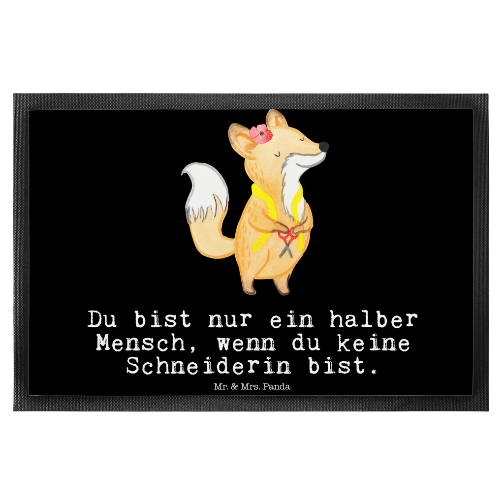 Fußmatte Schneiderin mit Herz  Türvorleger, Schmutzmatte, Fußabtreter, Matte, Schmutzfänger, Fußabstreifer, Schmutzfangmatte, Türmatte, Motivfußmatte,  Haustürmatte, Vorleger  Beruf, Ausbildung, Jubiläum, Abschied, Rente, Kollege, Kollegin, Geschenk, Schenken, Arbeitskollege, Mitarbeiter, Firma, Danke, Dankeschön