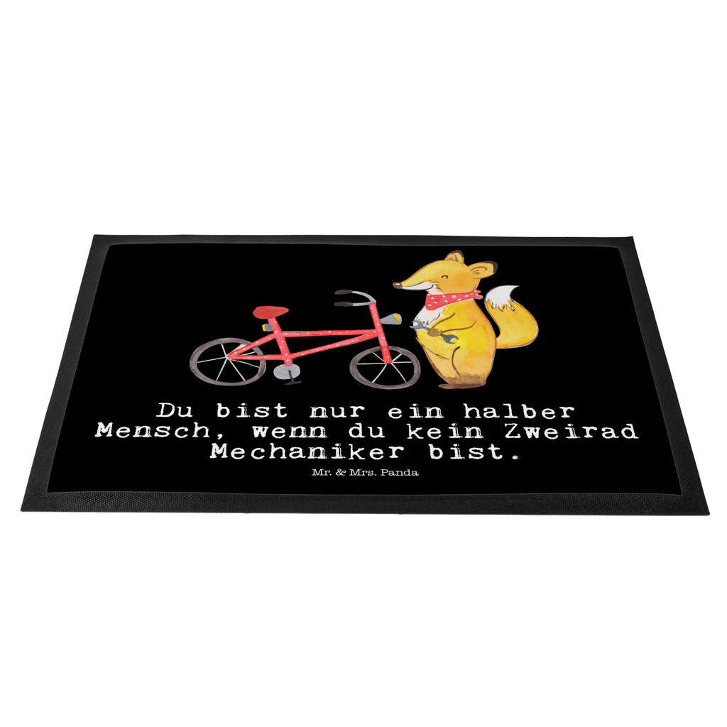 Fußmatte Zweirad Mechaniker mit Herz  Türvorleger, Schmutzmatte, Fußabtreter, Matte, Schmutzfänger, Fußabstreifer, Schmutzfangmatte, Türmatte, Motivfußmatte,  Haustürmatte, Vorleger  Beruf, Ausbildung, Jubiläum, Abschied, Rente, Kollege, Kollegin, Geschenk, Schenken, Arbeitskollege, Mitarbeiter, Firma, Danke, Dankeschön