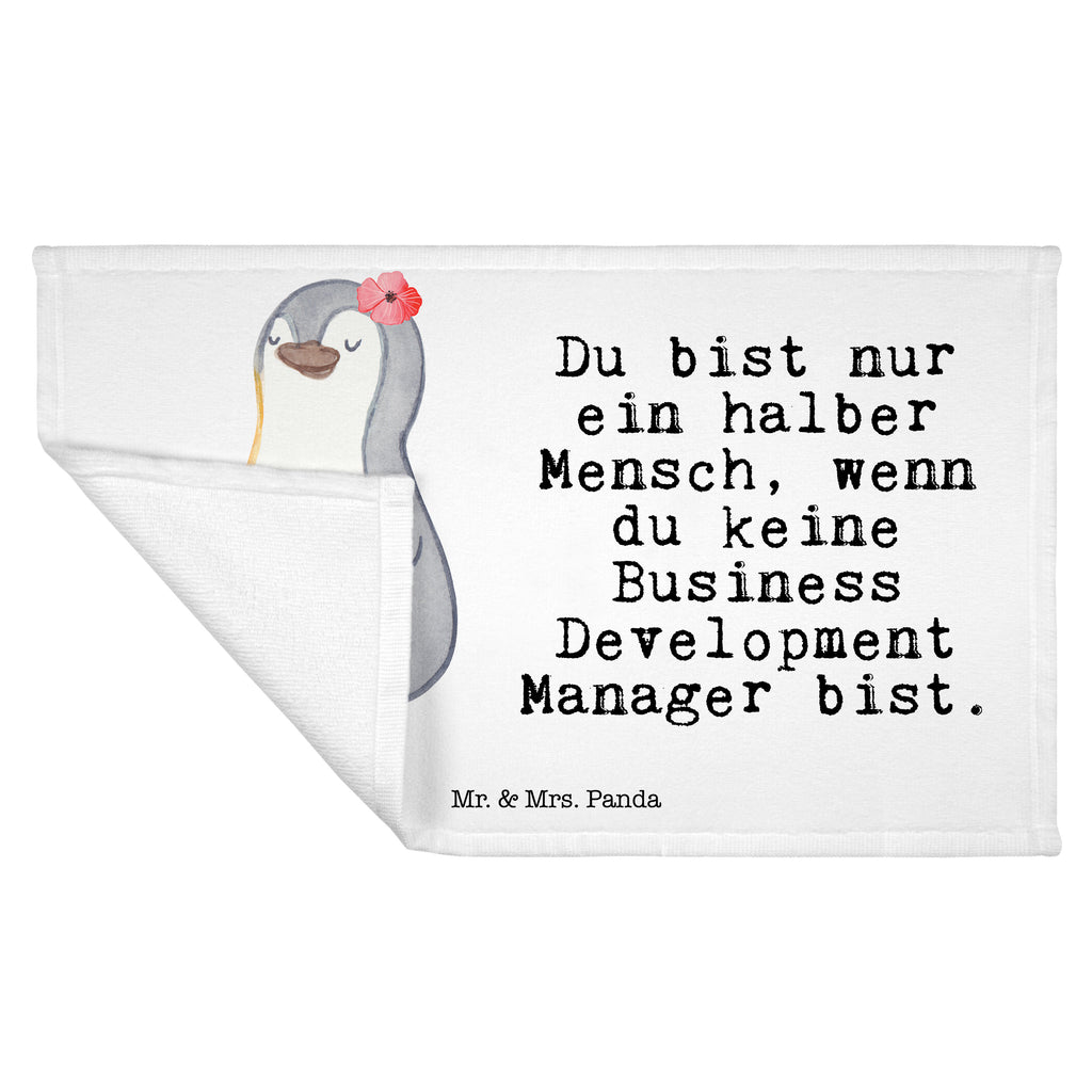 Gäste Handtuch Business Development Manager mit Herz Gästetuch, Reisehandtuch, Sport Handtuch, Frottier, Kinder Handtuch, Beruf, Ausbildung, Jubiläum, Abschied, Rente, Kollege, Kollegin, Geschenk, Schenken, Arbeitskollege, Mitarbeiter, Firma, Danke, Dankeschön