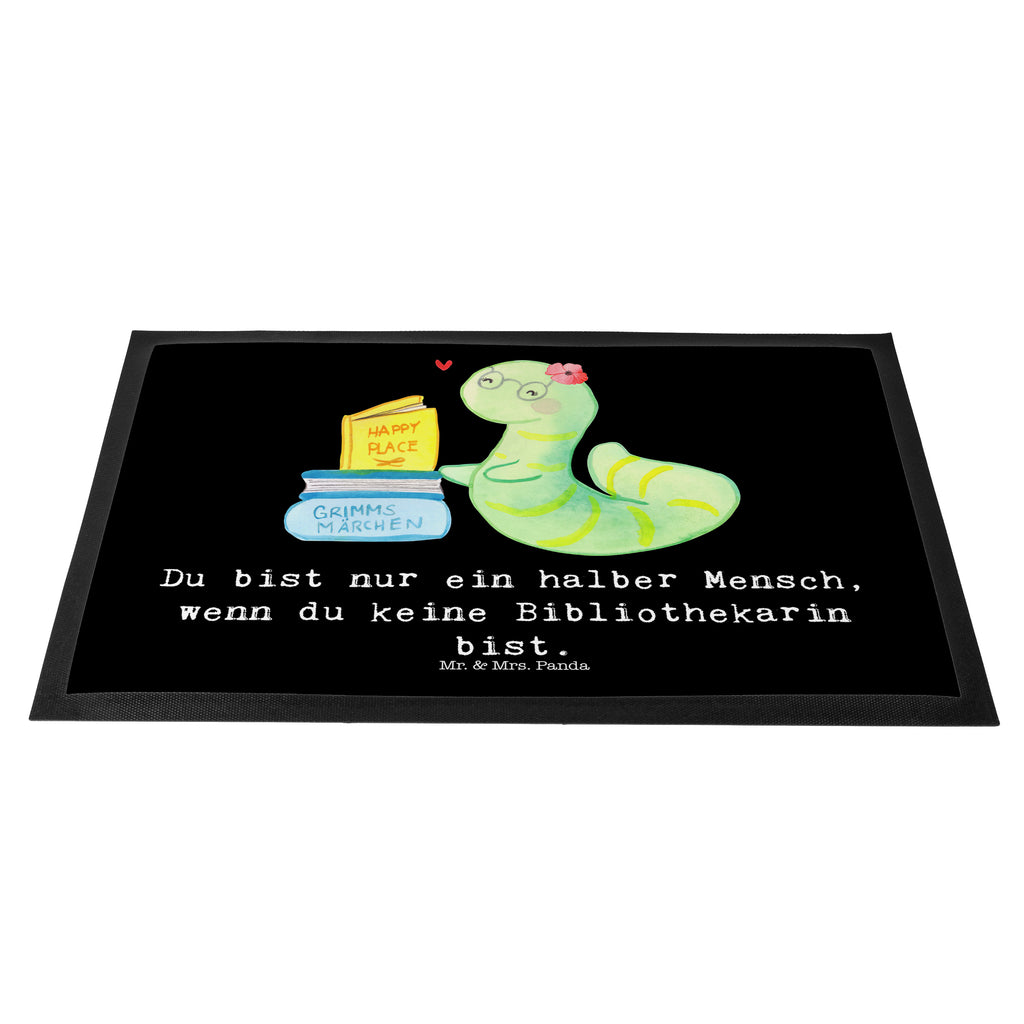 Fußmatte Bibliothekarin mit Herz Türvorleger, Schmutzmatte, Fußabtreter, Matte, Schmutzfänger, Fußabstreifer, Schmutzfangmatte, Türmatte, Motivfußmatte, Haustürmatte, Vorleger, Beruf, Ausbildung, Jubiläum, Abschied, Rente, Kollege, Kollegin, Geschenk, Schenken, Arbeitskollege, Mitarbeiter, Firma, Danke, Dankeschön, Bibliothekarin, Buchhandlung, Bibliothek, Bücherwurm, Leseratte, Bücherliebe