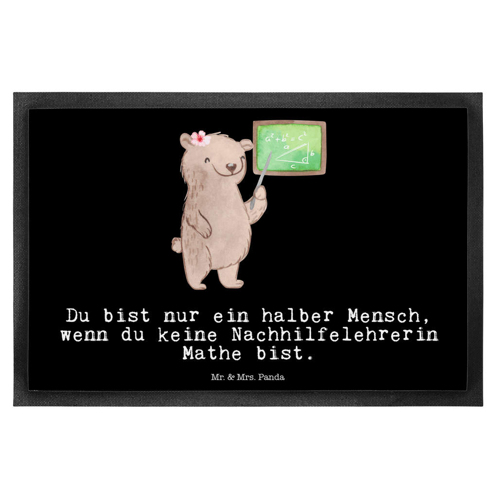 Fußmatte Nachhilfelehrerin Mathe mit Herz Mathematik Nachhilfelehrerin, Mathe Nachhilfe, Nachhilfeunterrricht,  Türvorleger, Schmutzmatte, Fußabtreter, Matte, Schmutzfänger, Fußabstreifer, Schmutzfangmatte, Türmatte, Motivfußmatte,  Haustürmatte, Vorleger  Beruf, Ausbildung, Jubiläum, Abschied, Rente, Kollege, Kollegin, Geschenk, Schenken, Arbeitskollege, Mitarbeiter, Firma, Danke, Dankeschön