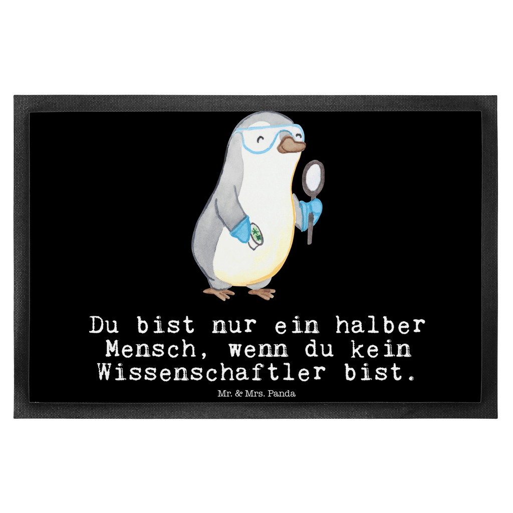 Fußmatte Wissenschaftler mit Herz Wissenschaftler,Forscher, Akademiker, Universität, Forschungseinrichtung,  Türvorleger, Schmutzmatte, Fußabtreter, Matte, Schmutzfänger, Fußabstreifer, Schmutzfangmatte, Türmatte, Motivfußmatte,  Haustürmatte, Vorleger  Beruf, Ausbildung, Jubiläum, Abschied, Rente, Kollege, Kollegin, Geschenk, Schenken, Arbeitskollege, Mitarbeiter, Firma, Danke, Dankeschön