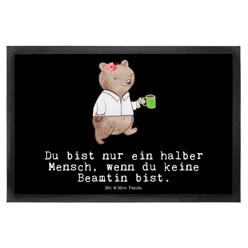 Fußmatte Beamtin mit Herz Beamte, Verbeamtung, Beamtentum, öffentlicher Dienst, Studium, Amt,  Türvorleger, Schmutzmatte, Fußabtreter, Matte, Schmutzfänger, Fußabstreifer, Schmutzfangmatte, Türmatte, Motivfußmatte,  Haustürmatte, Vorleger  Beruf, Ausbildung, Jubiläum, Abschied, Rente, Kollege, Kollegin, Geschenk, Schenken, Arbeitskollege, Mitarbeiter, Firma, Danke, Dankeschön